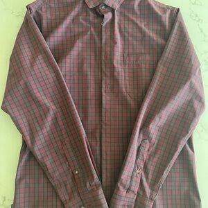 Men's Mizzen+Main no-tuck Plaid Long Sleeve Shirt